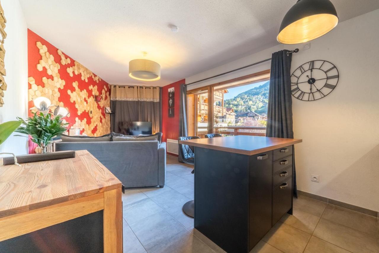 Studio Au Coeur Du Village Saint-Jean-de-Sixt Extérieur photo