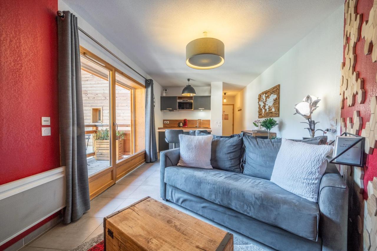 Studio Au Coeur Du Village Saint-Jean-de-Sixt Extérieur photo